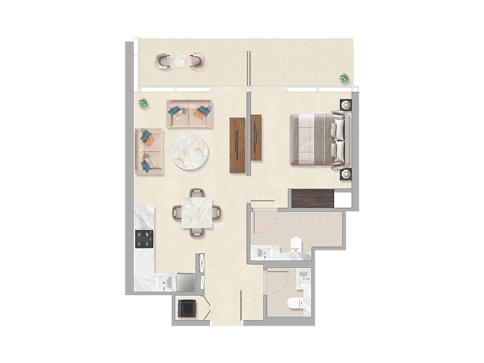 Sobha SkyParks, Дубай | Элитные апартаменты на Sheikh Zayed Road