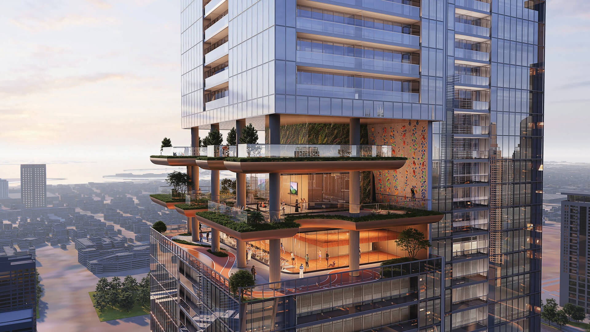 Сервисы и инфраструктура Sobha SkyParks